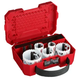 Milwaukee 49-22-4009 HOLE DOZER General Purpose Bi-Metal Hole Saw Kit - 9 PC